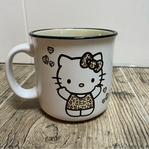 Hello kitty Leopard Print Mug New coffee mug tea - Picture 1 of 5